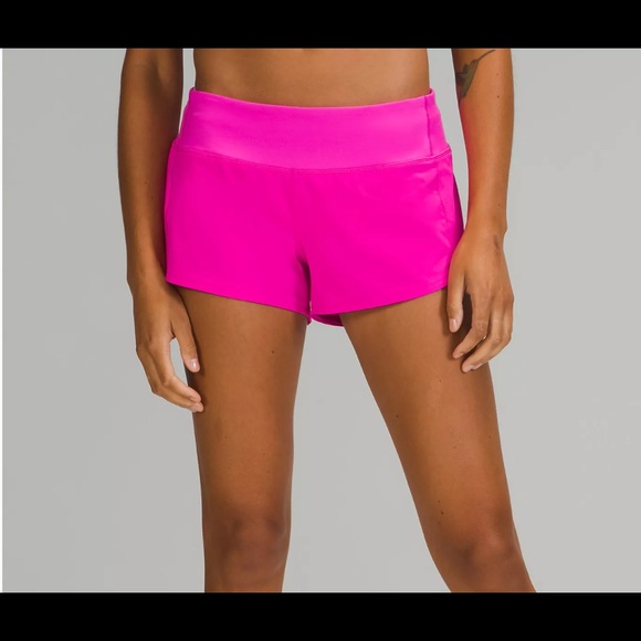 NWT lululemon Speed Up short, pow pink, 6 - Picture 6 of 7